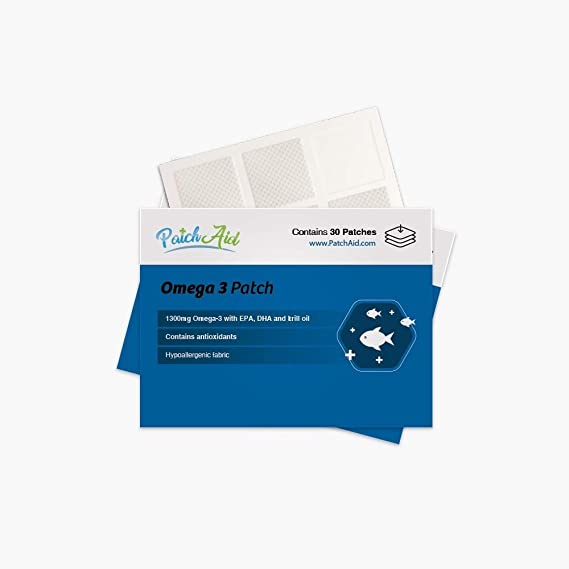 Omega-3 Topical Patch by PatchAid (1-Month Supply)