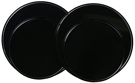 Reston Lloyd Electric Stove Burner Covers Set of 4 Black New