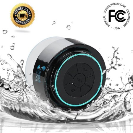 TBS®2508 Bluetooth MINI Speaker Hands-free Portable Speaker for Camping IP67 Waterproof Speaker Shower Bathroom