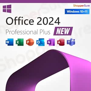 MS OfficeSuite Professional Plus 2024 LTSC Preview Retail License for Windows (1 User/PC, Lifetime Validity) Latest Version