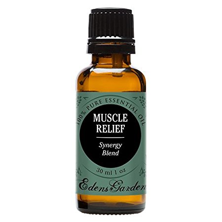 Muscle Relief Synergy Blend Essential Oil by Edens Garden- 30 ml (Clove, Helichrysum, Peppermint and Wintergreen) (Comparable to Young Living’s PanAway blend)