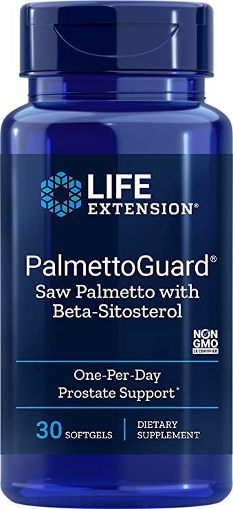 Life Extension PalmettoGuard Saw Palmetto with Beta-Sitosterol, 30 softgels