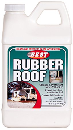 B.E.S.T. 55048 Rubber Roof Cleaner & Protectant Bottle - 48 oz.