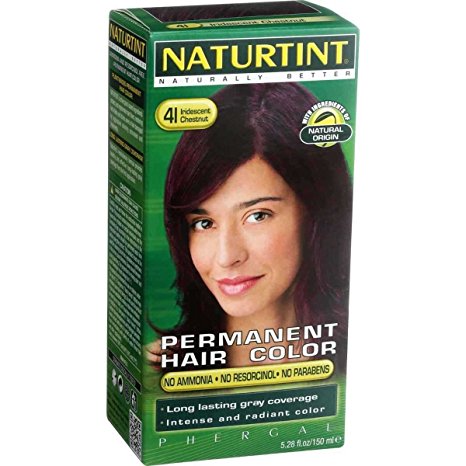 Naturtint Hair Color Permanent, 4I Iridescent Chestnut, 5.28 Ounce