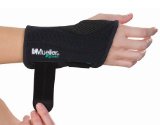 Mueller Fitted Wrist Right  Black LargeXLarge