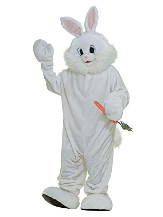 Forum Novelties Bunny Mascot Costume Plush Fur Rabbit