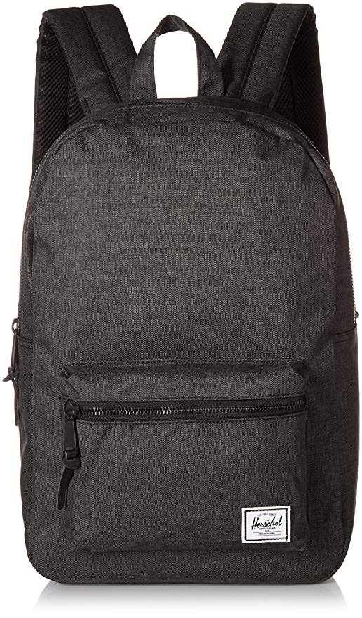 Herschel Settlement Mid-Volume Backpack Black Crosshatch One Size