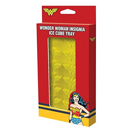 ICUP 7373 DC Wonder Woman Ice Cube Tray, Multicolor