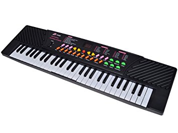 TMS 54 Keys Music Electronic Keyboard Record/Playback and W/Mic