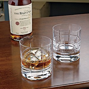 Wine Enthusiast SoHo Bar Glasses, Set of 2