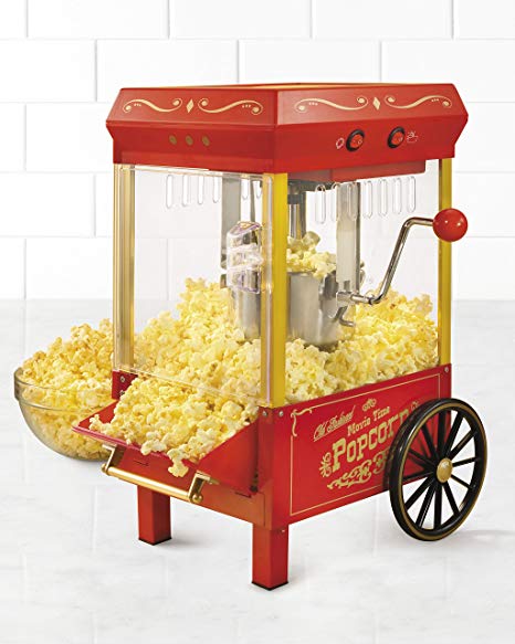 Nostalgia KPM508 Vintage 2.5-Ounce Kettle Popcorn Maker