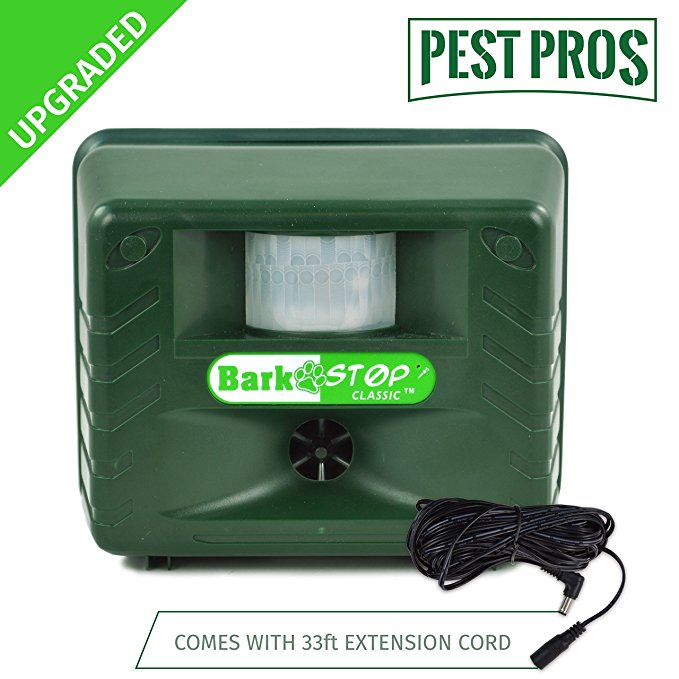 ALL New Upgrade Bark Stop Include Ultrasonic Animal Repellent, Keep Dog be Quiet &Less Scared