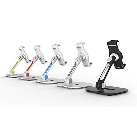 Suptek 360 Degree Adjustable Stand/Holder with Suction Cups and Car Kit for Tablets