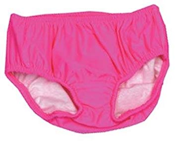 Adult Swim Diapers - Reusable Diaper for the Pool (S-Waist: 26-36"; Leg: 17-23", Pink)