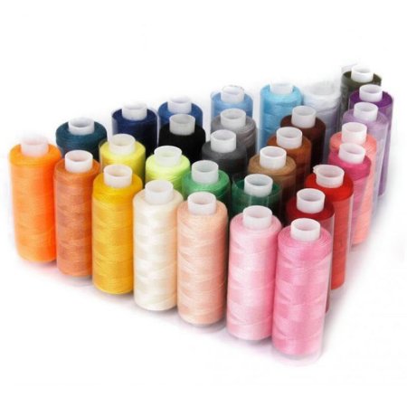 Holidayli 30 Color 250 Yards Each Polyester All Purpose Sewing Threads
