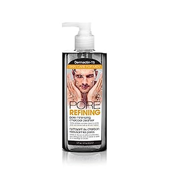 Dermactin-ts Men's Skin Care Refining Pore Minimizing Charcoal Cleanser, 5.7 Ounce