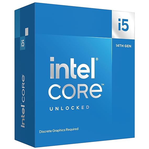 Intel® Core™ i5-14600KF New Gaming Desktop Processor 14 cores (6 P-cores   8 E-cores) - Unlocked