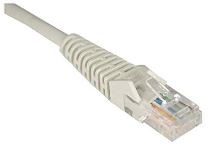 Tripp Lite Cat5e 350MHz Snagless Molded Patch Cable (RJ45 M/M) - Gray, 25-ft.(N001-025-GY)