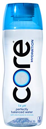 Core Organic Hydration Perfect 7.4 pH Nutrient Enhanced Water, 20 Ounce (Pack of 24)