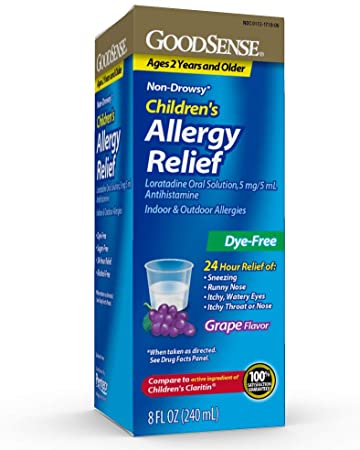 GoodSense Children’s Allergy Relief, Loratadine Oral Solution 5 mg/5 mL