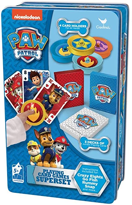 Paw Patrol Jumbo Playing Card Superset by Cardinal