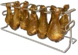 King Kooker 12WR 12-Slot Leg and Wing Grill Rack for Poultry