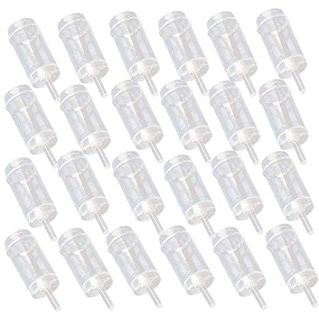 Cake Pop Push Ups Push Pop Containers - 24 PACK Clear Push Pops with Lids, Base & Sticks Plastic Round Shape Push Pops BY GoodtoU