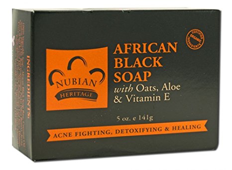 Bar Soap, African Blk with Al, 5 oz ( 2 Pack)