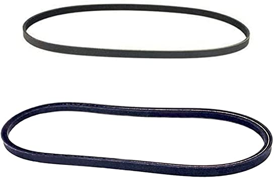 HAKATOP Replacement Belt Set 579932MA & 585416 Fits Craftsman 585416MA 585416 579932 420673 Snow Blower