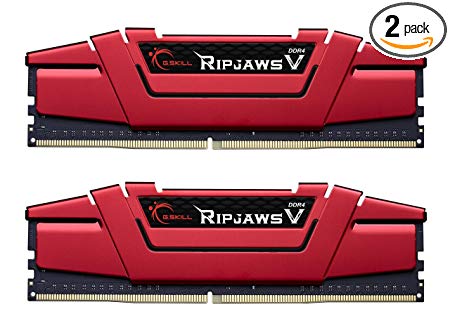 G.SKILL Ripjaws V Series 32GB (2 x 16GB) 288-Pin DDR4 SDRAM 2133 (PC4 17000) Z170/X99 Desktop Memory F4-2133C15D-32GVR