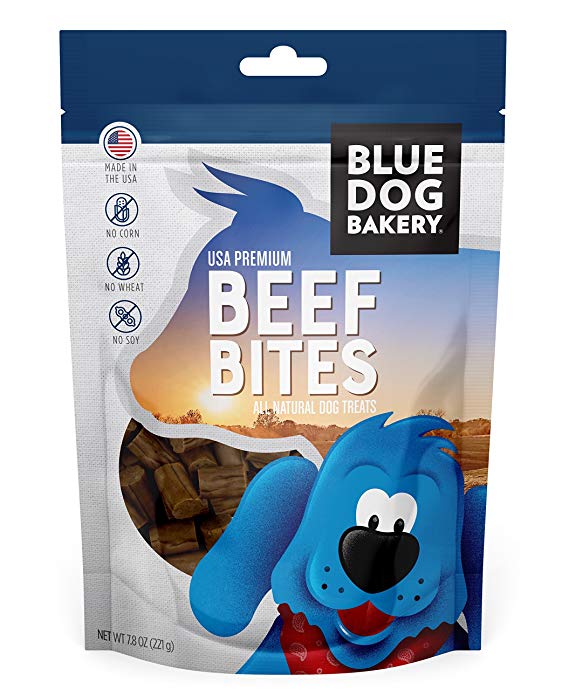 Blue Dog Bakery | Deli Style Dog Treats | Grain-Free | Beef