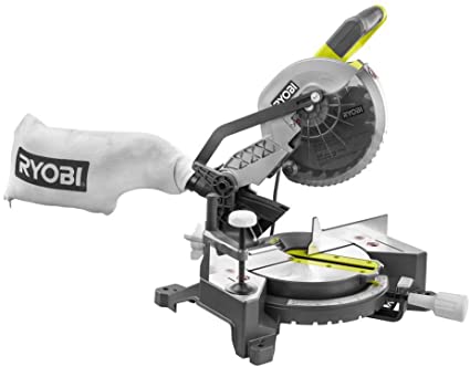 RYOBI 7-1/4 in. Miter Saw 9 AMP. Light Weight With Blade