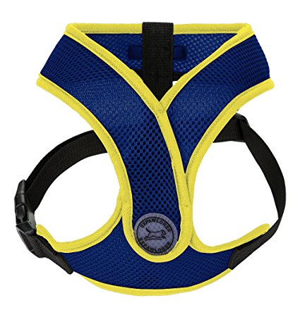 Choke Free Small Dog Harness, X Design Adjustable Soft Mesh Summer Vest