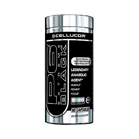 Cellucor P6 Extreme Black Capsules, 90 Count (Pack of 2)