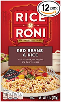 Rice a Roni, Red Beans & Rice Mix, 5 oz (Pack of 12 Boxes)