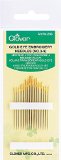 Clover No 3-9 Gold Eye Embroidery Needles Pack of 16