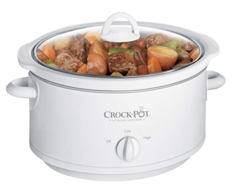 Crock-Pot 3.5 Qt Slow Cooker, White