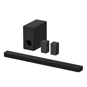 Sony New Launch BRAVIA Theatre BAR 9 Premium Soundbar Home Theatre System for TV with 360 Spatial Sound Mapping, IMAX,Dolby Atmos/DTSx (HT-A9000) with subwoofer SW3 & Rear Speaker SA-RS3S-Black