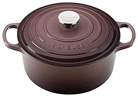 Le Creuset Signature Enameled Cast-Iron 3.5 Quart Round French (Dutch) Oven, Truffle