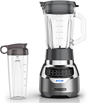 BLACK DECKER PowerCrush Digital Quiet Blender, New Quiet Technology, BL1300DG-P