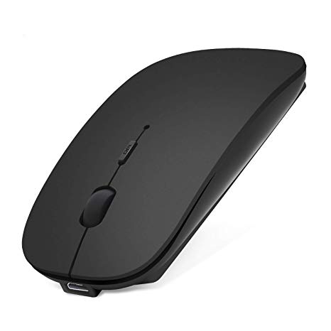 Anewish Wireless Mouse Bluetooth Mice for Windows 10 Android Tablet DPI Adjustable Rechargeable Compact Silent