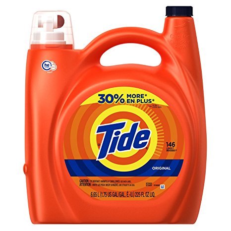 Tide High Efficiency Laundry Detergent, Original, 225 Fluid Ounce