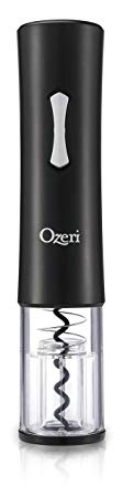 Ozeri OW13A Gusto Electric Wine Bottle Opener, One Size, Black