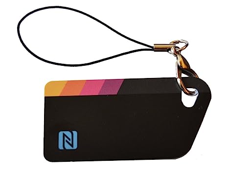 LINQS® Key Chain NFC Tag (Set of 2) - High Memory 888 Bytes NXP NTAG216 chip - Compatible with All NFC Phones.