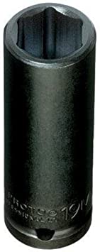 Stanley Proto J7321M 6 Point 1/2" Drive Impact Socket, 21mm