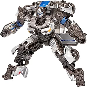 Transformers Toys Studio Series Deluxe Rise of The Beasts 105 Autobot Mirage Toy, 4.5-Inch, Action Figure for Boys and Girls Ages 8 and Up