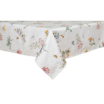 Lenox Butterfly Meadow 52-inch by 70-inch Oblong / Rectangle Tablecloth