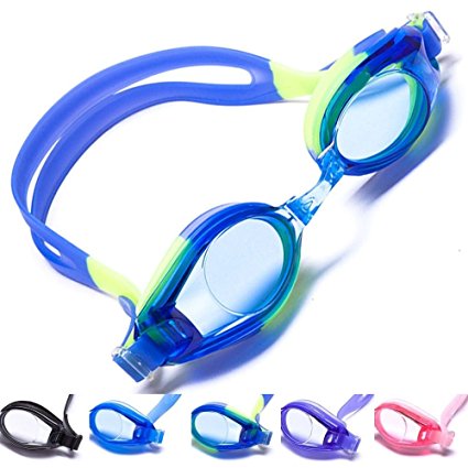 Aguaphile Clear Lens Swim Goggles Soft and Comfortable - Anti-Fog UV Protection - Best Clear Lens Swimming Goggles - Compare to Speedo, Aqua Sphere, or Ispeed - Adult, Men or Women - Premium Quality