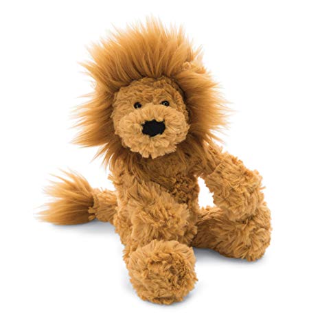 Jellycat Squiggle Lion Stuffed Animal, Small, 9 inches