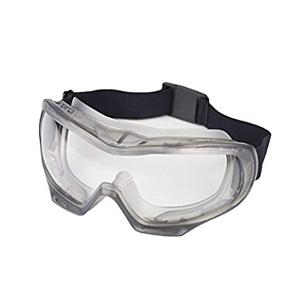 Sellstrom S82000 GM200 Industrial, Chemical Splash Safety Goggle, Protective Eye-wear, Clear Polycarbonate Anti-Fog Lens, Indirect Vent
